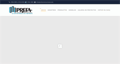 Desktop Screenshot of prefaconstrucciones.com